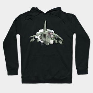 Harrier plane Hoodie